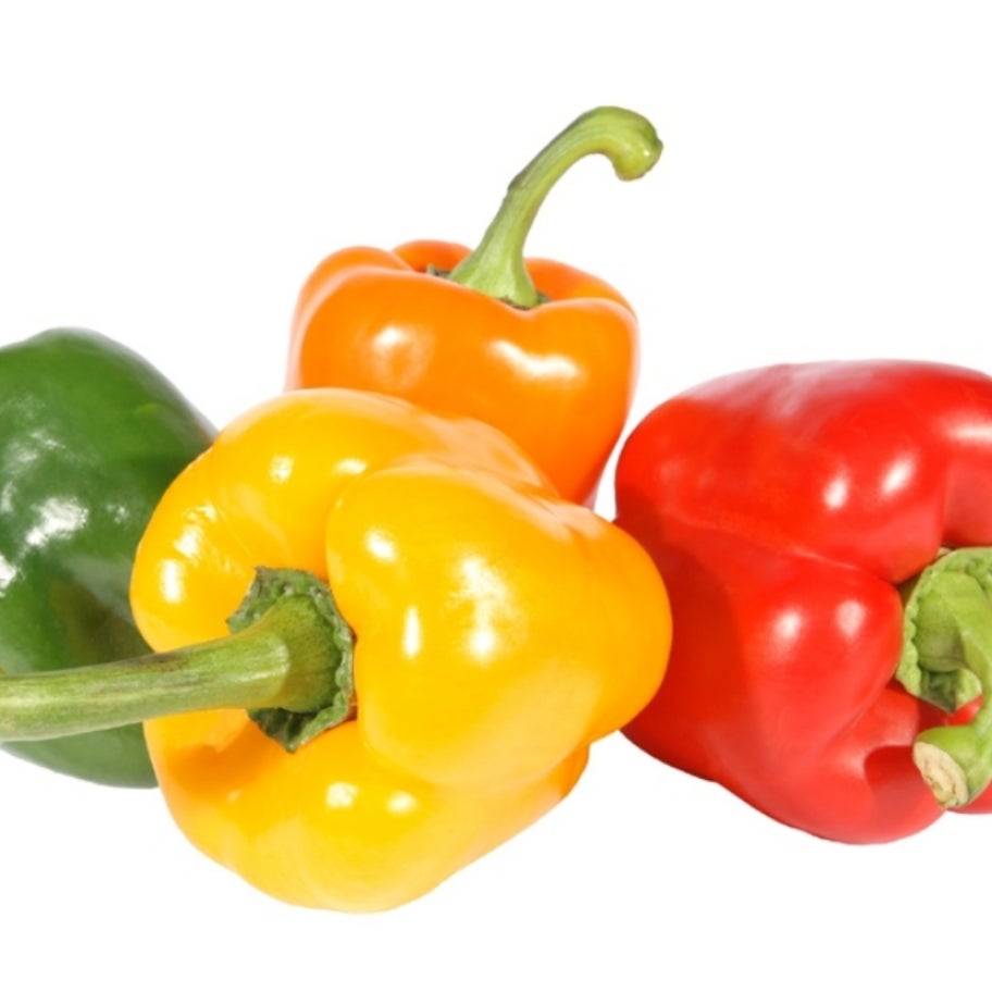 Poivrons de couleurs mélangés 500 gr