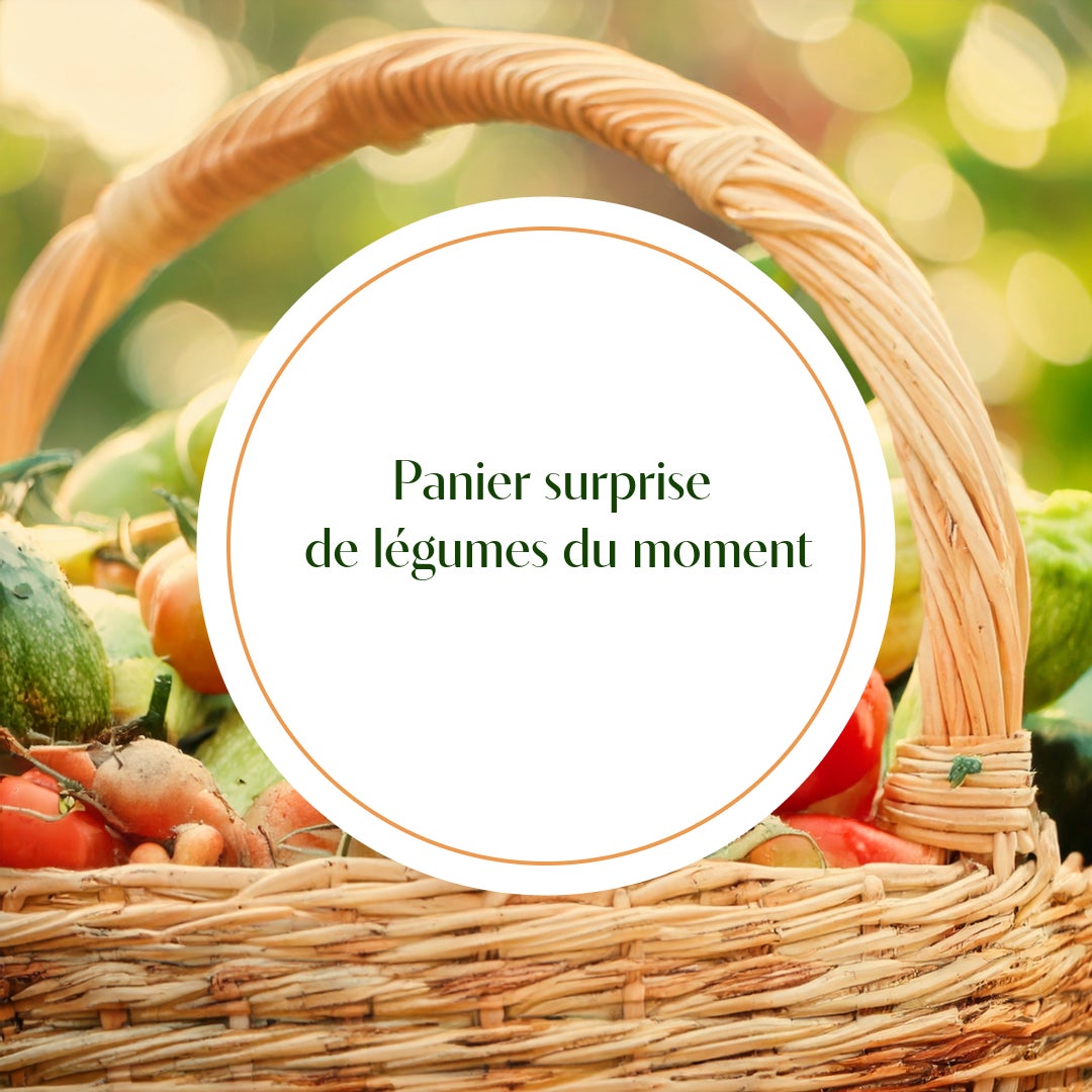 Paniers surprise de légumes du moment